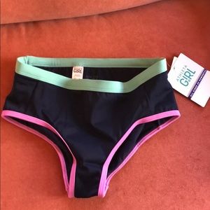Athleta Colorblock Bikini Bottom 14 NWT